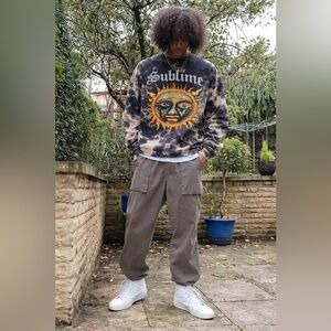Sublime Unisex Tie Dye Sweatshirt with Sun